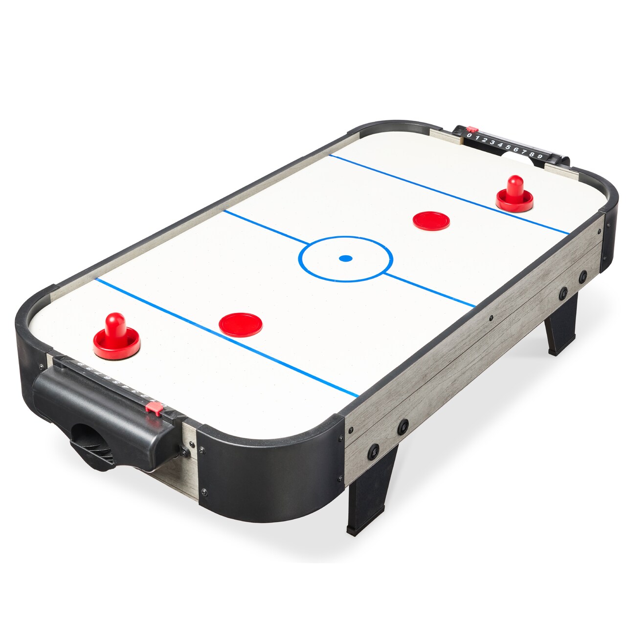 Best Choice Products 40in Air Hockey Arcade Table w/ 100V Motor, Electric Fan, 2 Strikers, 2 Pucks